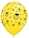  Ballagási latex lufi 11" 28cm, Smile 6db/cs (LUFI346205)
