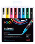 uni Dekormarker 0, 9-1, 3mm, Uni Posca PC-3M 8 db-os készlet (2UPC3M8DB) - irodaitermekek