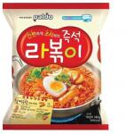 Nongshim Rabokki Sült Tészta Koreai Csípős és Fűszeres Leves Alaplével, 135g (Paldo) (648436101054  30/11/2025 (32 db))