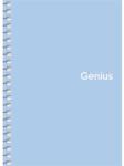 Shkolyaryk Publishing House Spirálfüzet, A6, kockás, 80 lap, PP borító, SHKOLYARYK "Genius Pastel", vegyes (SB806805K) - fiorex