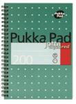 Pukka Pad Spirálfüzet, A5, kockás, 100 lap, PUKKA PAD, "Metallic Jotta (PUPJJM021K) - fiorex