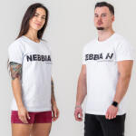 NEBBIA - Unisex póló Gym Essentials 380 (white) (M) - NEBBIA