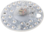 Kanlux 1, 2W, 1200 lm, 3000K, Ø125 meleg fehér LED modul, MODv2 LED - régi típusú izzóval szerelt lámpatestek átalakításához (29300)