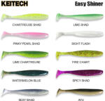  Keitech Easy Shiner 4, 5" Chartreuse Shad (es45484t)