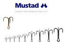 Mustad Treble Hooks 8 25db/csomag (m4290008)