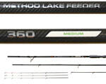 Benzar Method Lake Feeder Medium 3+3sec 80g 3.90m (16500390) - fishcentrum