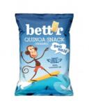 bett'r Quinoa snack cu sare de mare bio 50g Bettr