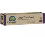 If you care Saci menajeri din plastic reciclat 113.6l 10buc If You Care