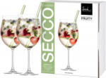 Eisch SECCO FLAVOURED Fruity pohár szívószállal zöld 2 db díszdobozban 10dl 260 mm (25512951)