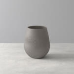 Villeroy & Boch Manufacture Collier Taupe Carre váza kicsi 15 cm (1016875514)