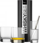 Eisch Gentleman Whisky készlet, 4 db-os díszhengerben (86590008)