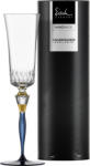 Eisch CHAMPAGNE EXCLUSIV pezsgőspohár kék díszhengerben 2, 5dl 280 mm (47759672)