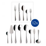 Villeroy & Boch Oscar evőeszközkészlet kazettában 68 darabos 12 személyes 44x29x9cm (1263399081)