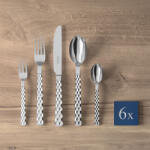 Villeroy & Boch Boston evőeszközkészlet 30 darabos 6 személyes 420x270x50mm (1265269050)