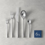 Villeroy & Boch Udine evőeszközkészlet 30 darabos 6 személyes 38x27x6cm (1263479050)