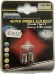 SMD SPL2526 Piros LED Izzó BA9s Foglalattal (2 db)