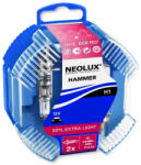 NEOLUX Extra Light N448EL H1 12V 55W Halogén Fényszóró Izzó (+50%, 2 db-os csomag)