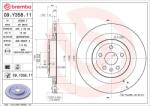 BREMBO Disc frana BREMBO PRIME LINE - UV Coated 09. Y358.11 (09.Y358.11)