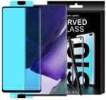 Hurtel 3D Edge Nano Flexi Glass Hybrid teljes képernyővédő fólia kerettel Samsung Galaxy S21+ 5G (S21 Plus 5G) fekete