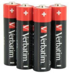 Verbatim Baterii alcaline AA, 4 PACK, LR6 (49921) Baterii de unica folosinta