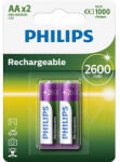 Philips R6B2A260/10 elem tölthető aa 2600 mah 2-bliszter (R6B2A26010)