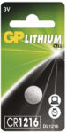 GP Batteries Lítium gombelem CR1216 1db/bliszter (B15651) - mi-one