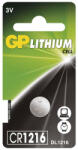 GP Batteries lithium gombelem CR1216 1db/bliszter (B15651)