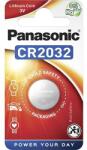 Panasonic CR2032 3V lítium gombelem 1db/csomag (CR2032-1B-PAN) - kontaktor
