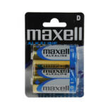 Maxell LR20 D elem, féltartós, góliát, 1, 5V, 2 db/csomag (Maxell LR20) - scom