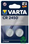 VARTA CR2450 lítium gombelem 2 db/bliszter (6450101402) - informateka