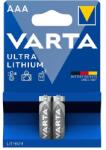 VARTA Elem mikro VARTA Ultra Líthium AAA 2-es (6103301402) - vectraline