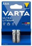 VARTA Elem mikro VARTA Ultra Líthium AAA 2-es (6103301402) - fotoland