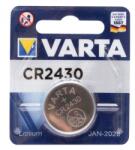 HOME VARTA CR2430 gombelem, lítium, CR2430, 3V, 1 db/csomag (VARTA CR2430)