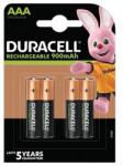 Duracell StayCharged AAA (4pcs) Újratölthető elem Nikkel-fémhidrid (NIMH) (Duracell aku AAA/HR3 900mAh 4szt)
