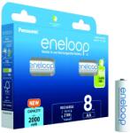 Panasonic Eneloop Aku. AA 2000 mAh 8 pcs BK-3MCDE/8BE (214418)