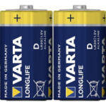 VARTA Góliát elem D, alkáli mangán, 1, 5V, 2 db, Varta Longlife Max LR20, D, AM1, XL, MN1300, 813, E95, LR20N, 13A