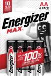 Energizer Elem, AA ceruza, 4 db, ENERGIZER "Max (EEAA4MA) - kecskemetirodaszer