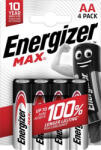 Energizer Elem, AA ceruza, 4 db, ENERGIZER "Max (E300112503) - bestoffice