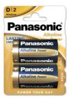 Panasonic LR20APB/2BP 1, 5V D/góliát tartós alkáli elem 2 db/csomag (LR20APB-2BP) - kontaktor