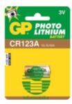 GP Batteries CR123 lithium fotó elem 1db/bliszter (B1501)