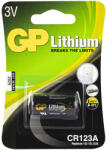 GP Batteries Lítium akkumulátor 3V CR123A GP buborékcsomagolásban (82-531)