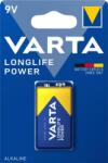 VARTA Elem, 9V, 1 db, VARTA "Longlife Power (VEHE9V1) - kecskemetirodaszer
