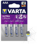 VARTA Elem ceruza VARTA Ultra Líthium AAA 4-es