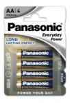Panasonic LR6EPS/4BP 1, 5V AA/ceruza tartós alkáli elem 4 db/csomag (LR6EPS/4BP)