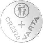 VARTA CR2320 lítium gombelem, 3 V, 135 mA, Varta BR2320, DL2320, ECR2320, KCR2320, KL2320, KECR2320, LM2320 - conrad