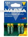 VARTA Acumulator Varta, 1000mA, Ni-MH, AAA (R3), 4buc (A0115399) Baterie reincarcabila