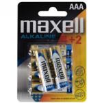 Maxell LR03 4+2 AAA elem, alkáli, ceruza, 1, 5V, 6 db/csomag (Maxell LR03 4+2) - kontaktor
