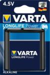 VARTA Elem, 3LR12 lapos elem, 4, 5 V, 1 db, Longlife Power (4912 121 411)