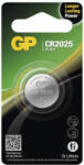 GP Batteries Lítium gombelem CR2025 1db/bliszter (B15251)