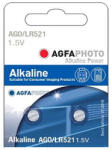 AgfaPhoto Alkáli gombelem AG0 LR521, 2 db (APAG0B10)